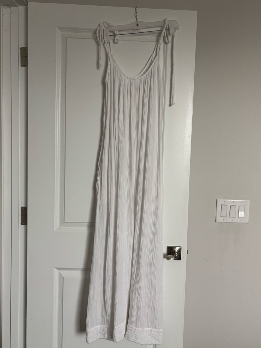 LA RELAXED Organic Gauze Dress S/M - Picture 2 of 8